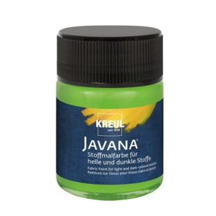 Краска нерастекающаяся по темным тканям Kreul "Javana Tex Opak" 50мл, зеленая листва (91960)