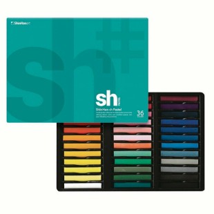 Набор сухой пастели Shinhan "Soft Pastel" 36 цветов в картонной упаковке