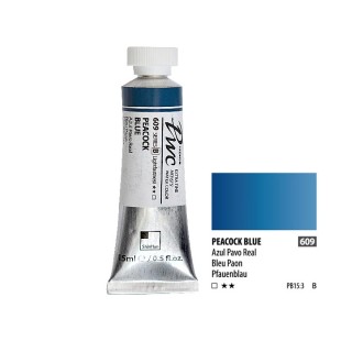 Краска акварельная SH "PWC" №609 (B) синий павлин / туба 15мл