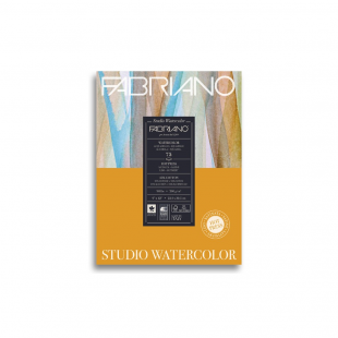 Блок для акварели Fabriano "Watercolour" 22,9x30,5см, 75л, 200гр/м² (Hot pressed)