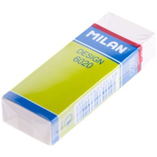 Ластик виниловый Milan "6020" прямоугольный (6,1 х ​​2,1 х 1,1 см)