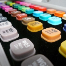 Маркеры, фломастеры